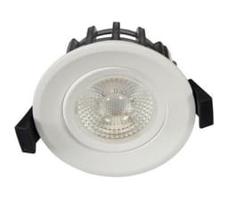 Juno GyroCOB+ 10W WarmDim Downlight Matt Hvit