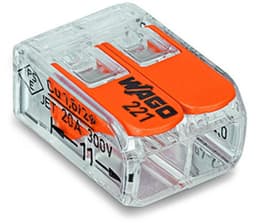 Wago 221-412 2-Leder Transparent 5stk