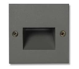 Unilamp Dot LED Square Ramp 6051 1,4w 3000K 350mA DC Grafitt
