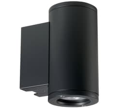 Tube Opp + Ned 2x6W GU10 Grafitt
