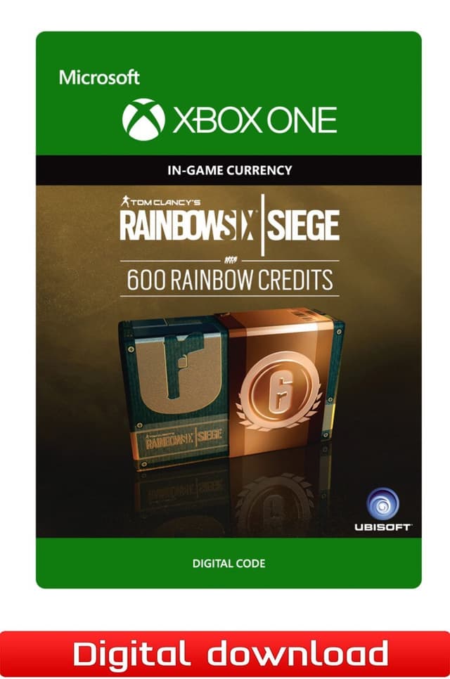 Tom Clancy's Rainbow Six Siege - 600 Rainbow Credits - XOne