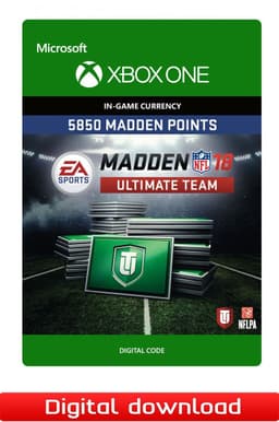 Madden NFL 18 -  5850 Madden Ultimate Team Points - XOne