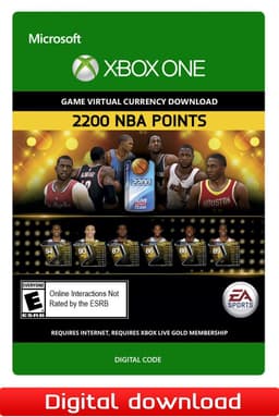 EA SPORTS NBA LIVE 15 - 2 200 NBA Points - XOne