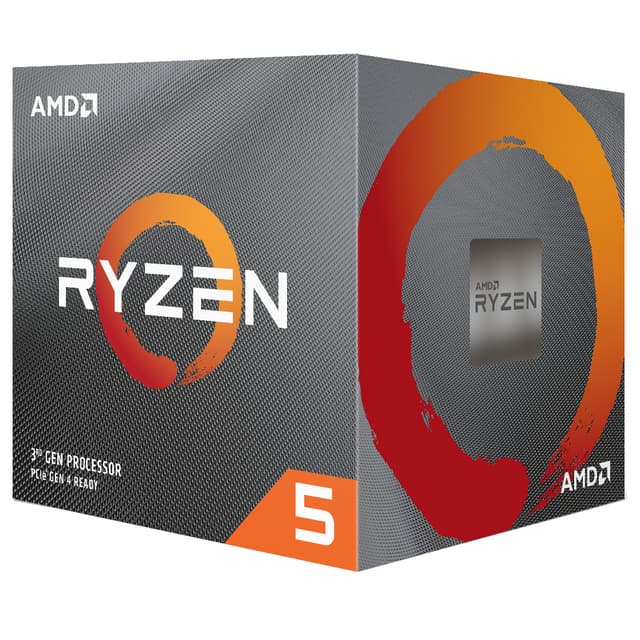 AMD CPU Ryzen 5 3600 本体 AMD Ryzen5 3600X prosessor (eske) - Elkjøp