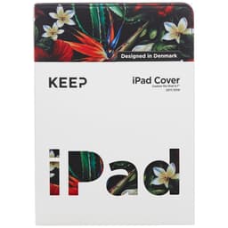 KEEP iPad 9.7" suojakotelo (trooppinen kukka)
