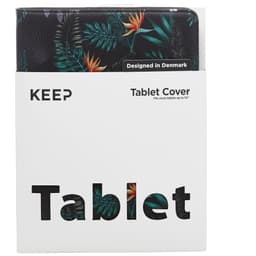 KEEP Universal deksel til nettbrett opptil 10" (orange flower)