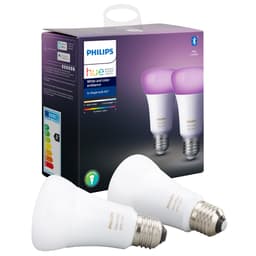 Philips Hue White and Color Ambiance LED lamppu 9 W A60 E27 (2 kpl)