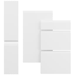 Epoq Integra bunnskuffefront til kjøkken 80x34 (kritt)