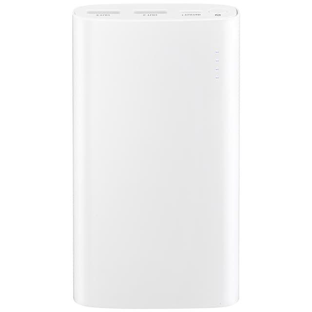 Sandstrøm Standard 10050 mAh powerbank (vit)