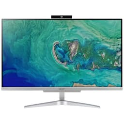 Acer Aspire C24 23.8" AIO stationær computer (sølv)