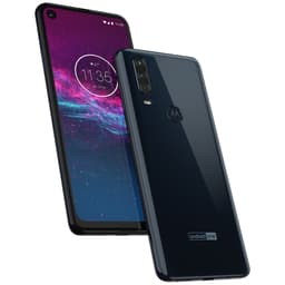 Motorola One Action smartphone (denim blue)