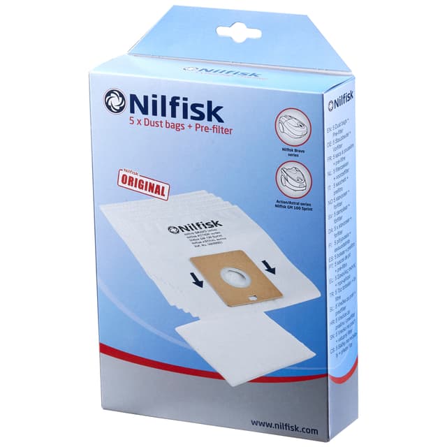 Nilfisk Bravo pölypussit 30050002