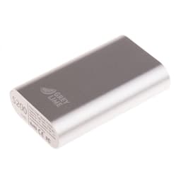 GreyLime Power Tough, 5200 mAh varavirtalähde, Hopea