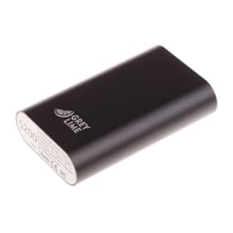 GreyLime Power Tough, 5200 mAh varavirtalähde, Musta