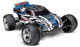 Traxxas Rustler 1/10 2WD TQ RTR Blå :: Komplett