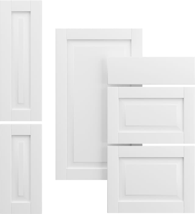 Epoq Heritage vitrinlucka 30x70 till köket (classic white)