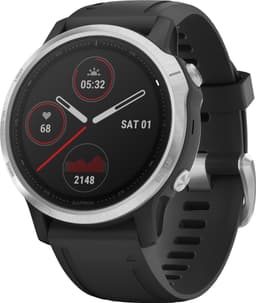 Garmin Fenix 6s urheilukello 42 mm (hopea/musta)