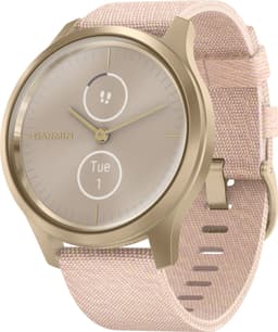 Garmin Vivomove Style hybrid smartklokke (lys gull/rose)