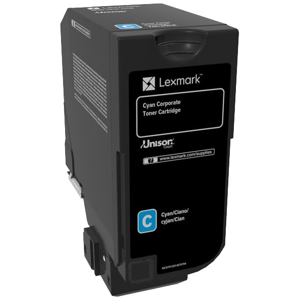 Lexmark - cyan - original - tonerpatron - LCCP