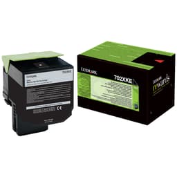 Lexmark tonerkassett 702XK XXL Svart (return prog)