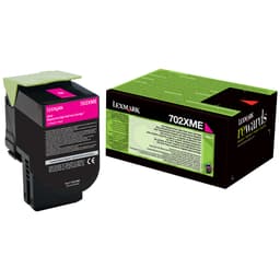 Lexmark tonerkassett 702XM XXL Magenta (return prog)