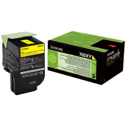 Lexmark tonerpatron 702XY Ekstra høy ytelse Original Gul