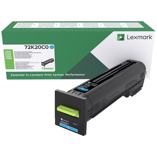Lexmark - cyan - original - tonerpatron - LCCP, LRP