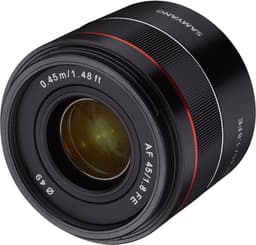 Samyang AF 45 mm f/1.8 FE fastobjektiv