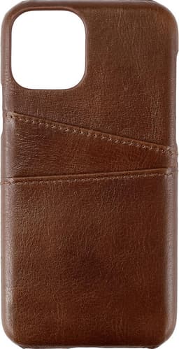 Gear Onsala Apple iPhone 11 Pro kortfodral läder (brun)