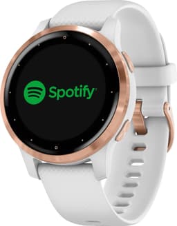Garmin Vivoactive 4s GPS smartwatch (vit/rose gold)