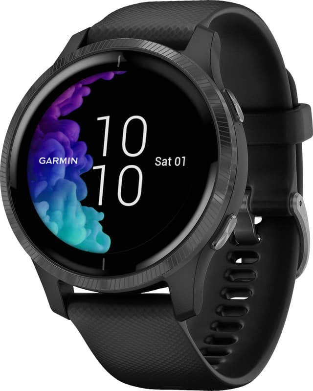 Garmin Venu GPS smartklokke (sort)