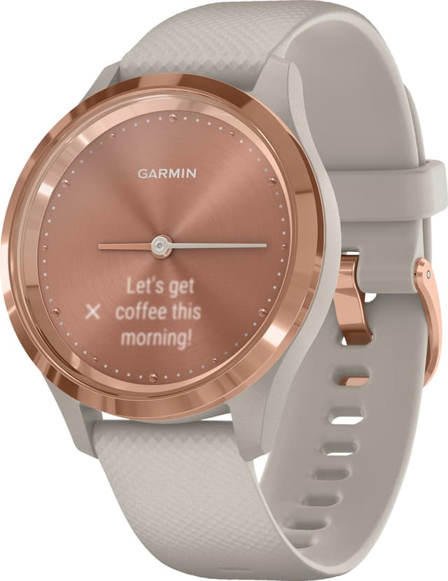 Garmin Vivomove 3s smartwatch (rose gold) - Elgiganten
