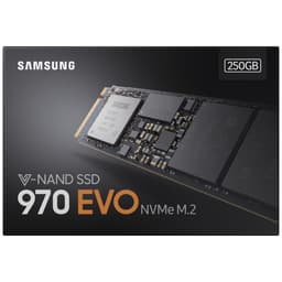 Samsung 970 EVO sisäinen M.2 SSD (250 GB)