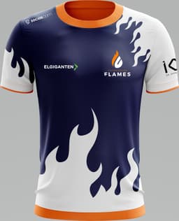 CPH FLAMES PLAYERSHIRT L