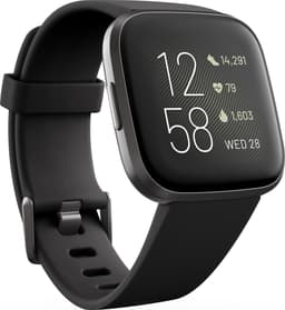 Fitbit Versa 2 smartklokke (sort/karbon)