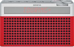Geneva Touring/S+ bærbar DAB+ radio (rød)