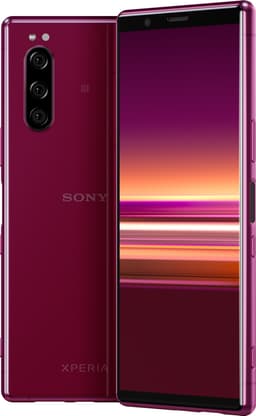 Sony Xperia 5 smartphone (rød)