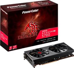 Powercolor Radeon RX 5700 Red Dragon grafikkort (8 GB)