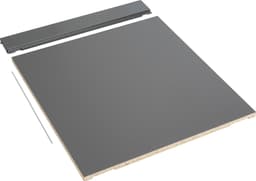 Epoq NPS bunn- og bakpanel til skuff 55 60cm, lav