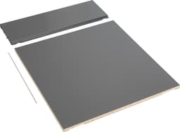 Epoq NPS bunn- og bakpanel til skuff 55 60cm, høy