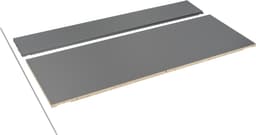 Epoq NPS laatikon pohja ja takapaneeli 40x120cm korkea