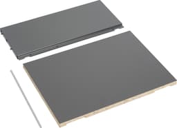 Epoq NP bunn- og bakpanel til skuff 30 50cm, høy