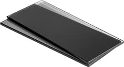 Epoq NPS Crystal Plus laatikon lasinen sivupaneeli 40 (dark/clear)