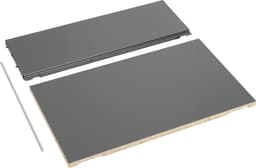 Epoq NP bunn- og bakpanel til skuff 30 60cm, høy