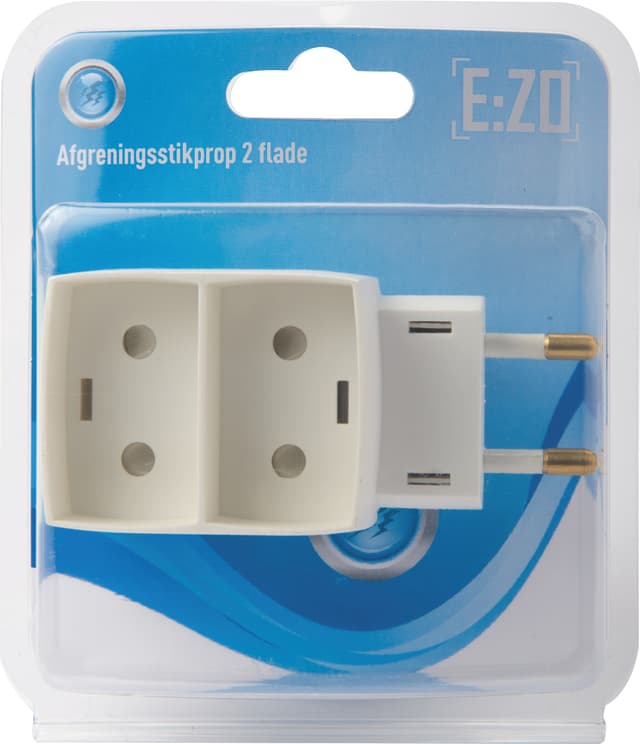 E:ZO stikdåse med 2 udtag