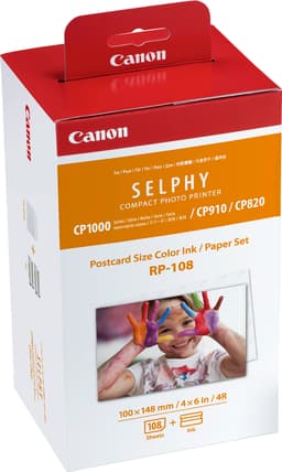 Canon RP-108 fargeblekk- og papirsett