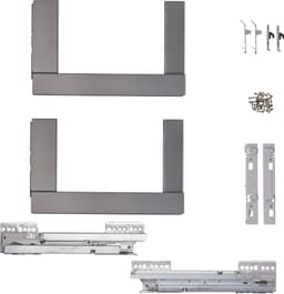 Epoq NPS Crystal Plus skuffesider og sliders 30 40kg høj
