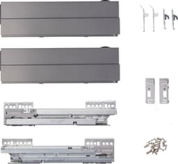 Epoq NPS lådsidor med lådskenor 30 40kg låg