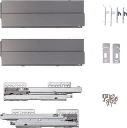 Epoq NPS skuff skuffesider og skinner 27 40kg, lav