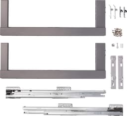Epoq NPS Crystal Plus skuffesider og skinner 55 70kg, høy